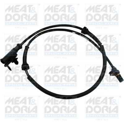Sensor, wheel speed